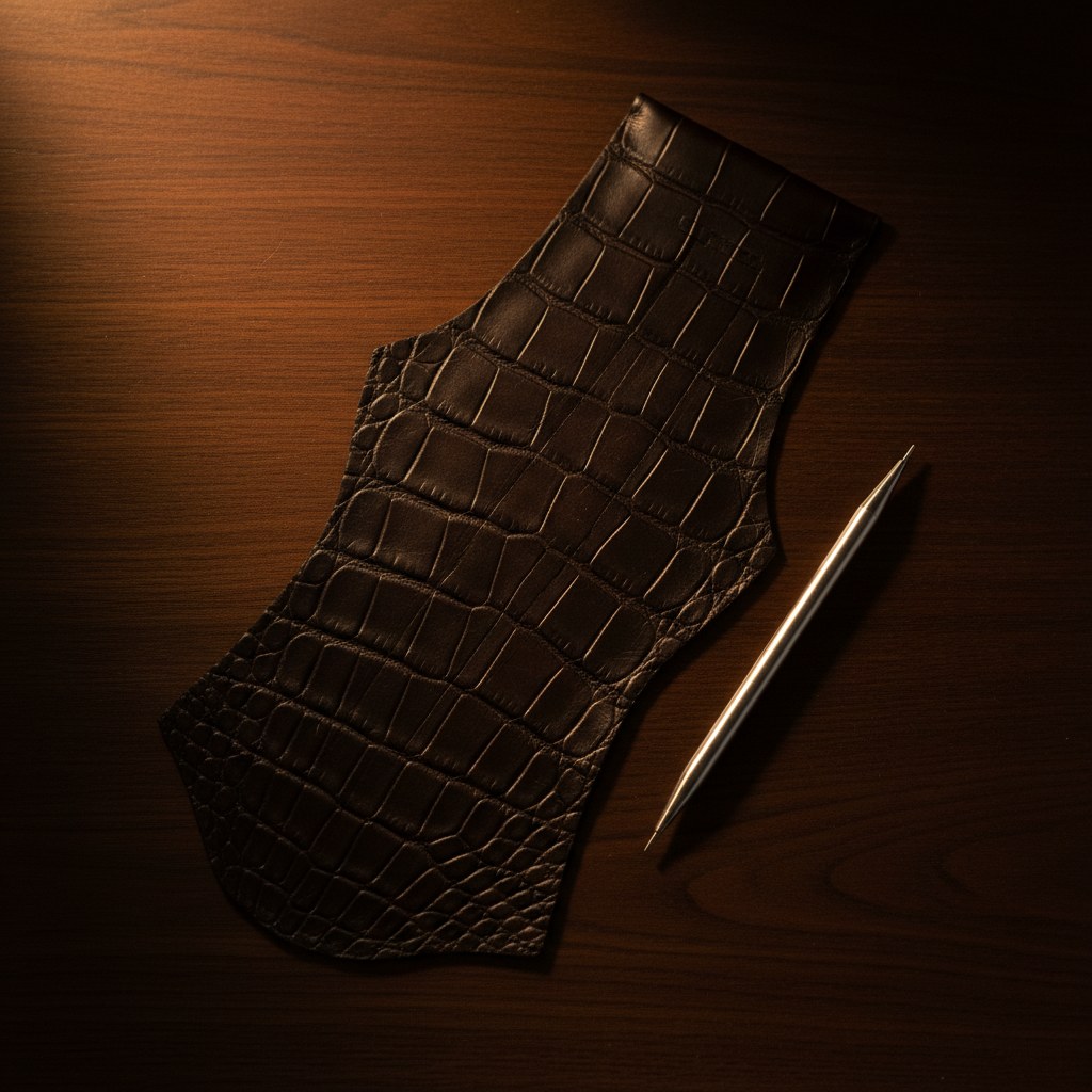 Alligator deri kayış — Louisiana
